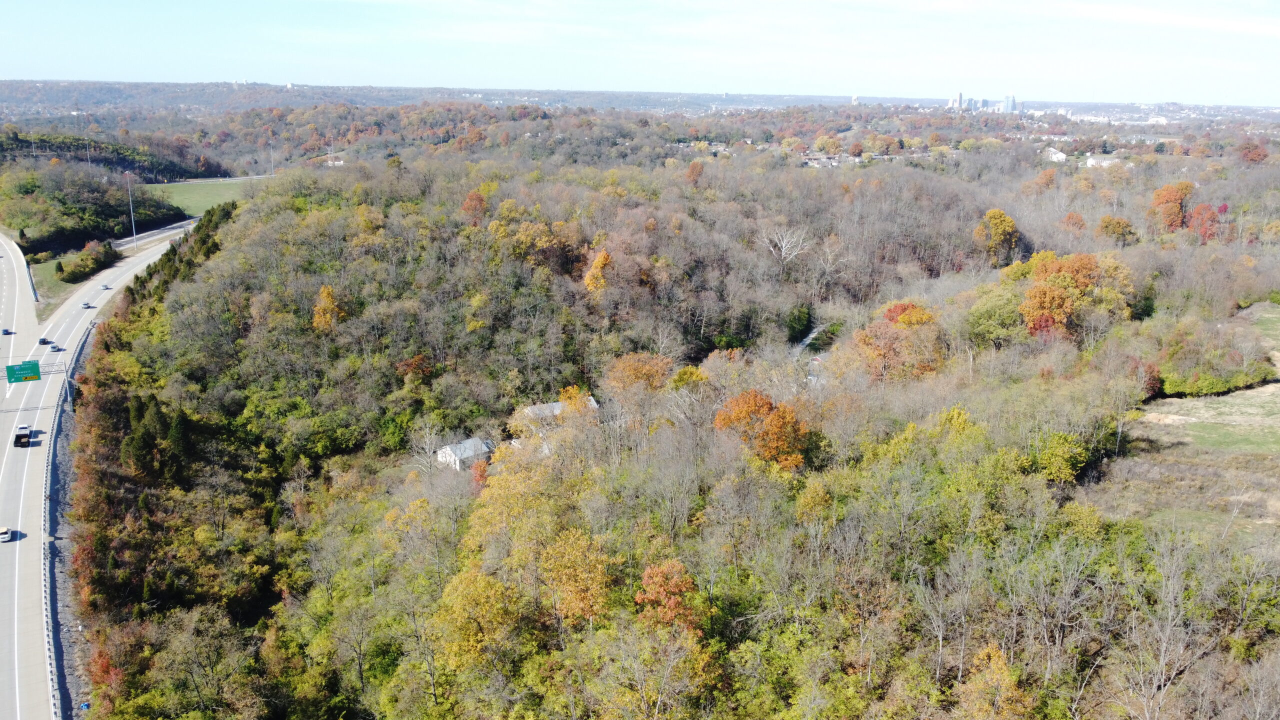 The Highlands aerial view near I-275 and I-471