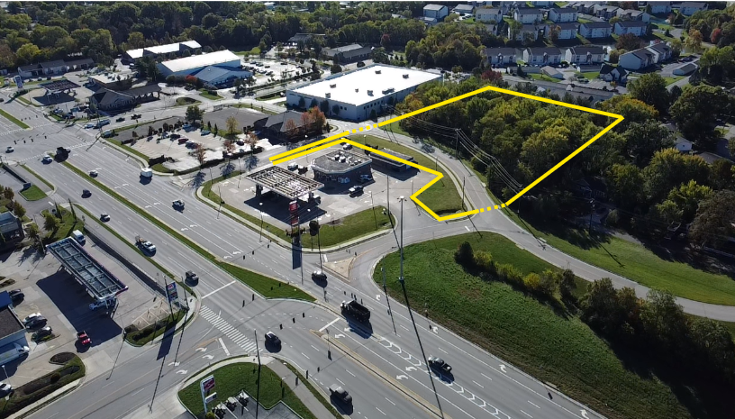 Florence KY retail development site on Sherwood Lakes Drive